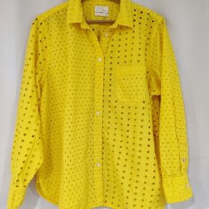 J. Crew Eyelet Shirt